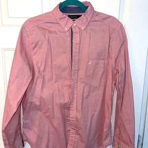 Nautica long sleeve button down shirt